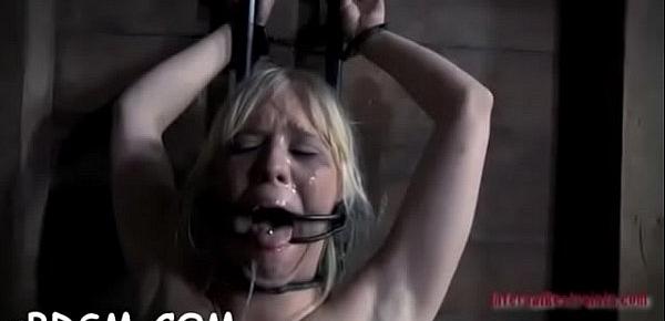  Brutal slave facefuck